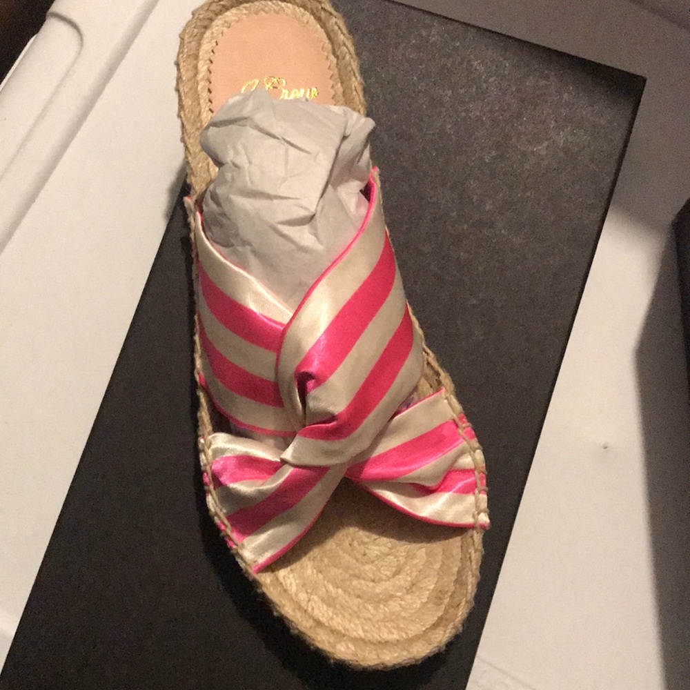 J. Crew NIB Twisted-Knot Espadrille Sandals - Picture 5 of 5